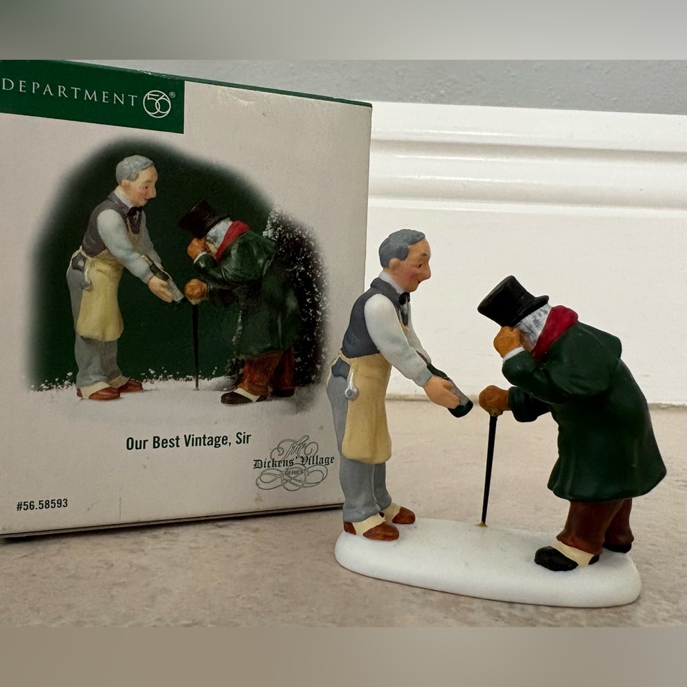 Department 56 Our Best Vintage, Sir' Figurine Dickens Village Series